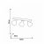 Ceiling  lamp OVAL WHITE 3xE27