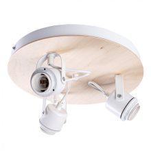 Ceiling  lamp OVAL WHITE 3xE27