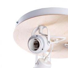 Ceiling  lamp OVAL WHITE 3xE27