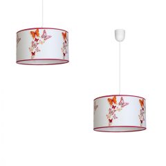 Pendant lamp BUTTERFLIES 1xE27