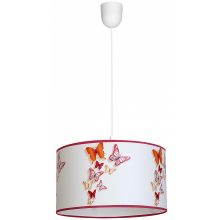 Pendant lamp BUTTERFLIES 1xE27