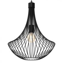 Pendant lamp CESTA BLACK 1xE27