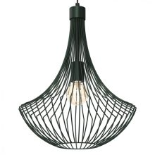 Pendant lamp CESTA GREEN 1xE27