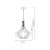 Pendant lamp CESTA GREEN 1xE27