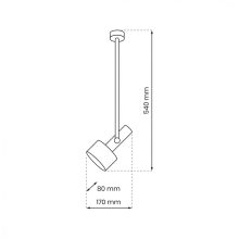 Ceiling  lamp LINTERNA 1xGX53