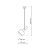 Ceiling  lamp LINTERNA 1xGX53