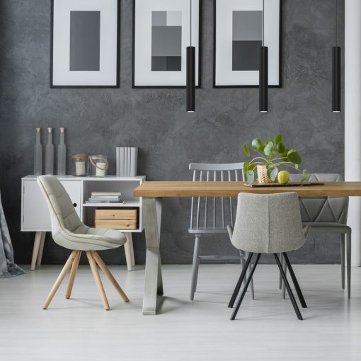 Pendant lamp HUDSON BLACK 1xGU10
