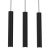 Pendant lamp HUDSON BLACK 3xGU10