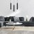 Pendant lamp HUDSON BLACK 3xGU10