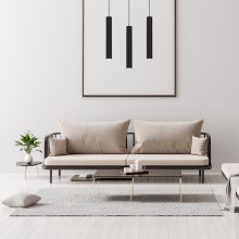 Pendant lamp HUDSON BLACK 3xGU10