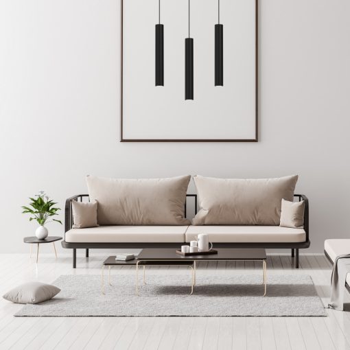 Pendant lamp HUDSON BLACK 3xGU10
