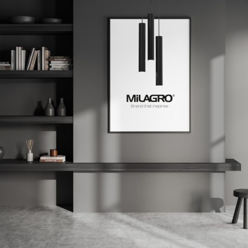 Pendant lamp HUDSON BLACK 3xGU10