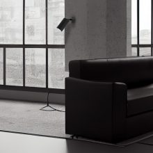 Wall lamp HUDSON BLACK 1xGU10