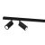 Ceiling  lamp HUDSON BLACK 4xGU10