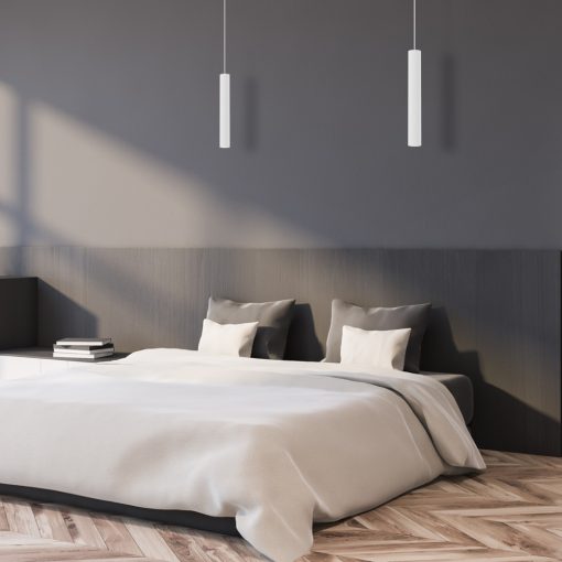 Pendant lamp HUDSON WHITE 1xGU10
