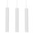 Pendant lamp HUDSON WHITE 3xGU10