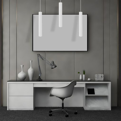 Pendant lamp HUDSON WHITE 3xGU10