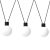 Pendant lamp CAPRI 3xG9
