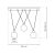 Pendant lamp CAPRI 3xG9