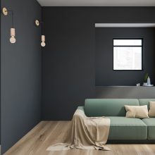 Wall lamp LINES 1xE27