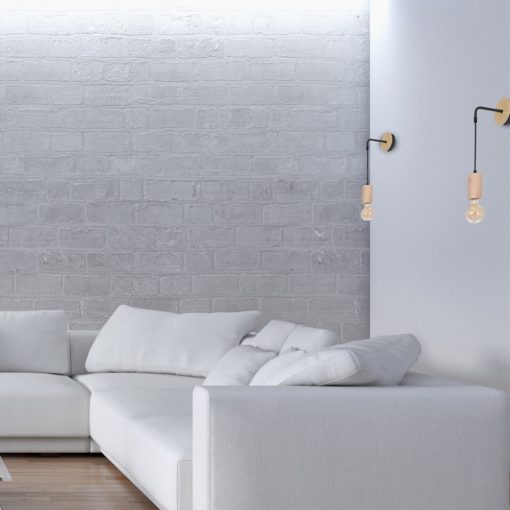 Wall lamp LINES 1xE27