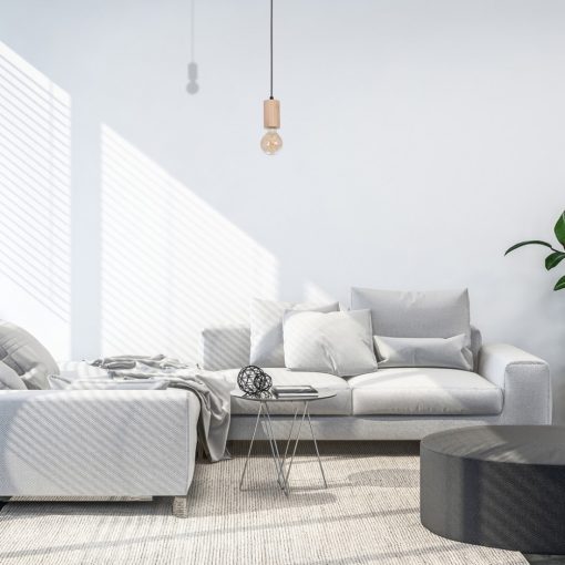 Pendant lamp LINES 1xE27
