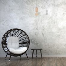 Pendant lamp LINES 1xE27