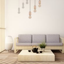 Pendant lamp LINES 3xE27