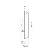 Wall lamp CORTE 2xGU10
