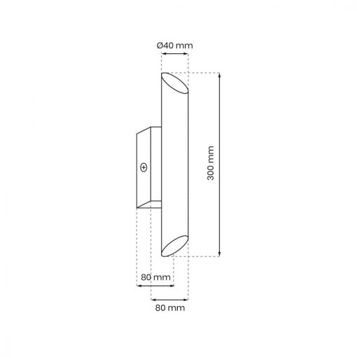Wall lamp CORTE 2xGU10