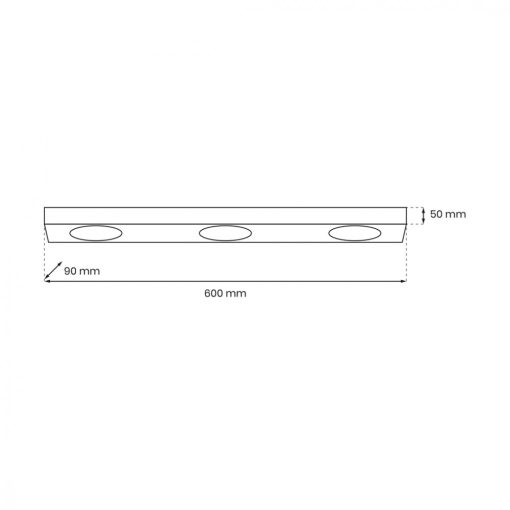 Ceiling  lamp ALEXANDER 3xGX53
