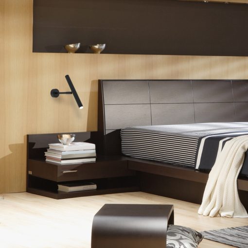 Wall lamp MONZA BLACK 1xG9 max 8W LED