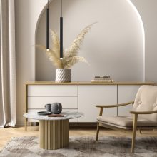 Pendant lamp MONZA BLACK 1xG9 max 8W LED