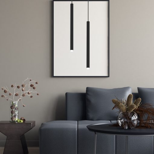 Pendant lamp MONZA BLACK 1xG9 max 8W LED