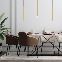 Pendant lamp MONZA BRASS 1xG9 max 8W LED