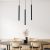 Pendant lamp MONZA BLACK 3xG9 max 8W LED