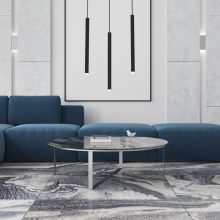 Pendant lamp MONZA BLACK 3xG9 max 8W LED