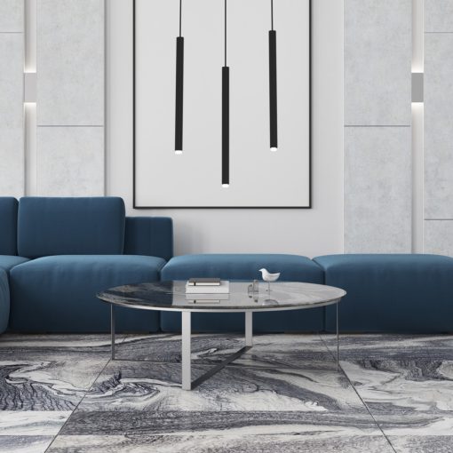 Pendant lamp MONZA BLACK 3xG9 max 8W LED