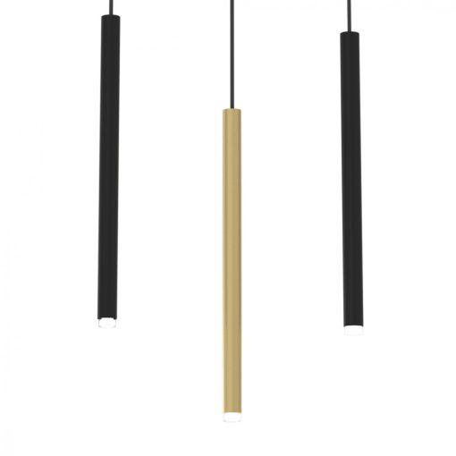 Pendant lamp MONZA BRASS 3xG9 max 8W LED