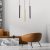 Pendant lamp MONZA BRASS 3xG9 max 8W LED