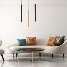 Pendant lamp MONZA BRASS 3xG9 max 8W LED