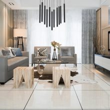 Pendant lamp MONZA BLACK 11xG9 max 8W LED