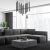 Pendant lamp MONZA BLACK 11xG9 max 8W LED