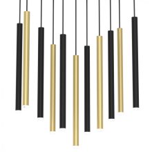 Pendant lamp MONZA BRASS 11xG9 max 8W LED