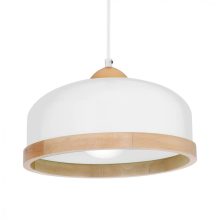 Pendant lamp STUDIO WHITE 1xE27