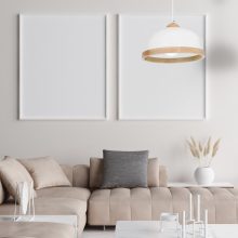 Pendant lamp STUDIO WHITE 1xE27