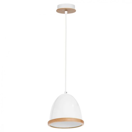 Pendant lamp STUDIO WHITE 1xE27