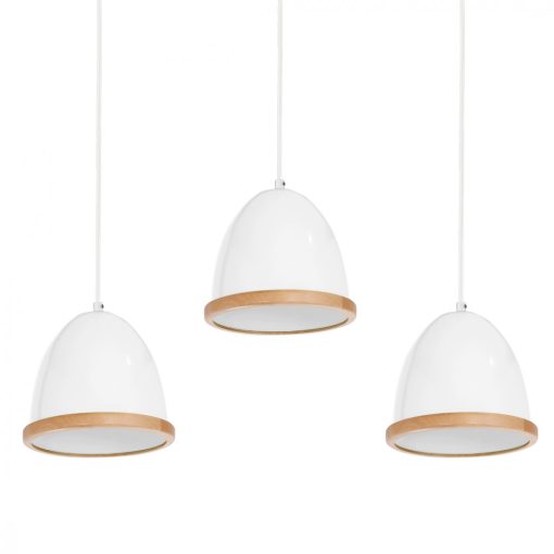 Pendant lamp STUDIO WHITE 3xE27