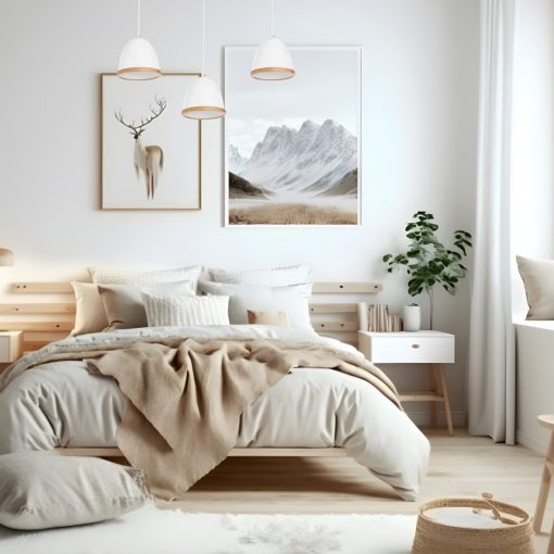 Pendant lamp STUDIO WHITE 3xE27