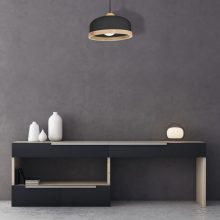 Pendant lamp STUDIO BLACK 1xE27